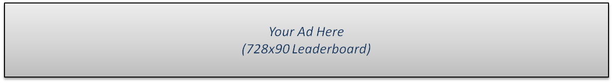 Leaderboard Ad Placehold